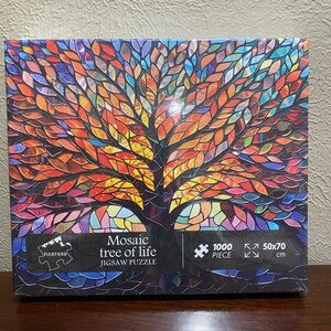 Pickforu, Mosaic Tree Of Life Jigsaw Puzzle, 
1000 Pieces